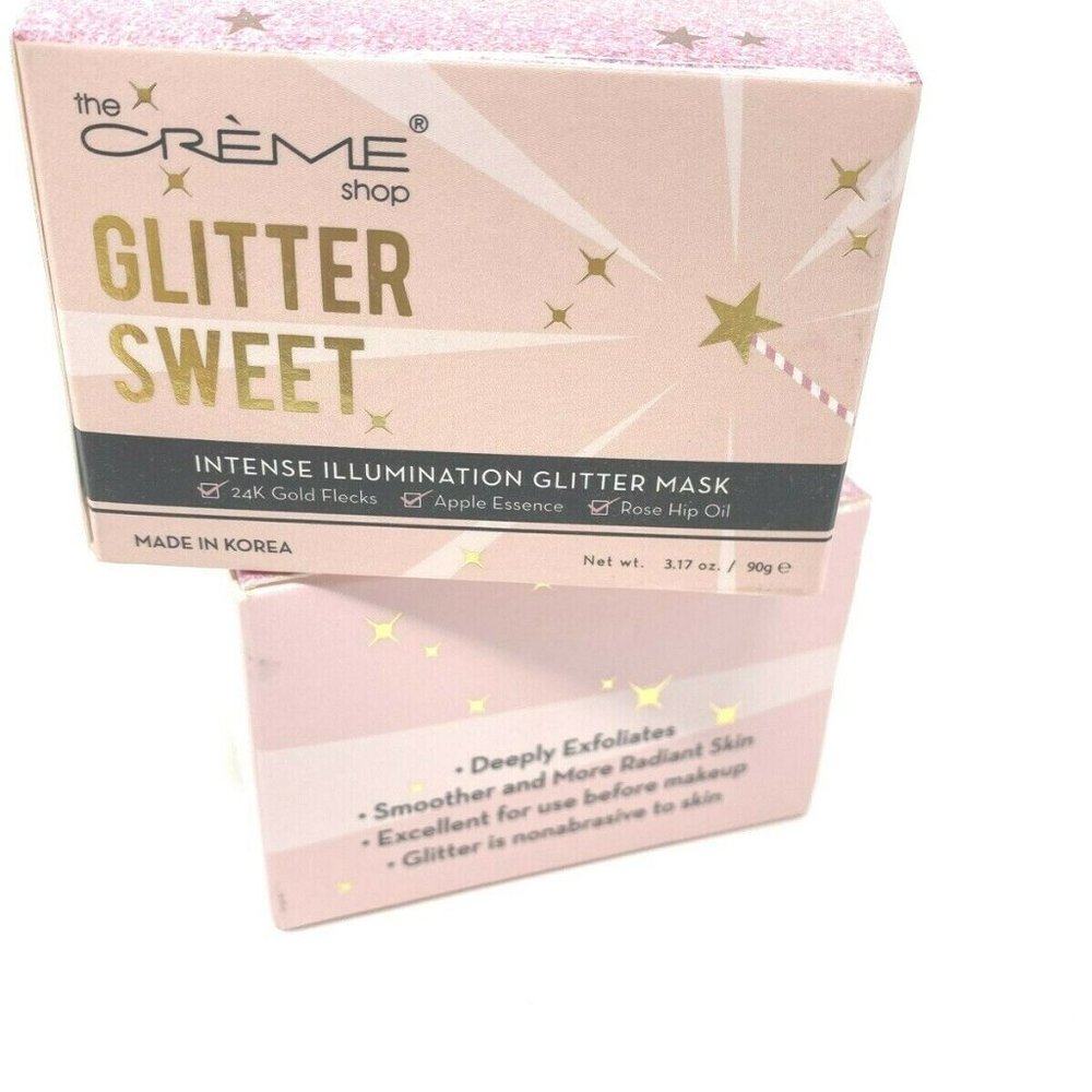 2 Jars The Creme Shop Glitter Pink Fantasy Masks